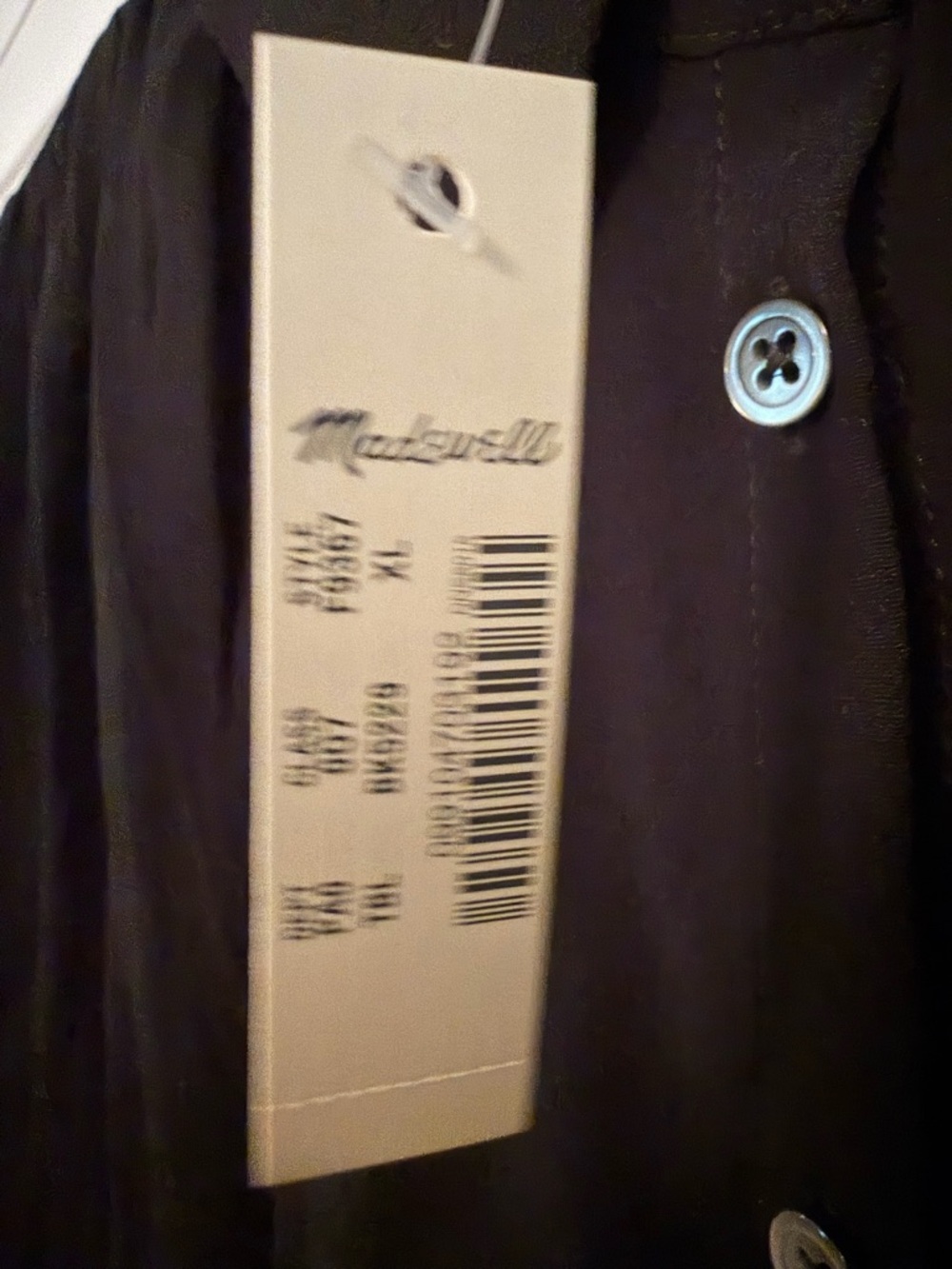 NWT Madewell Central Draper Shirt - Picture 5 of 6